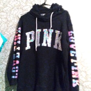 Pink hoodie